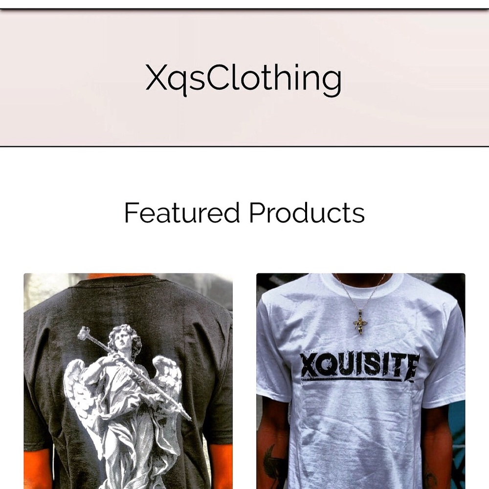 My personal Clothing brand ,Xquisite Clothing